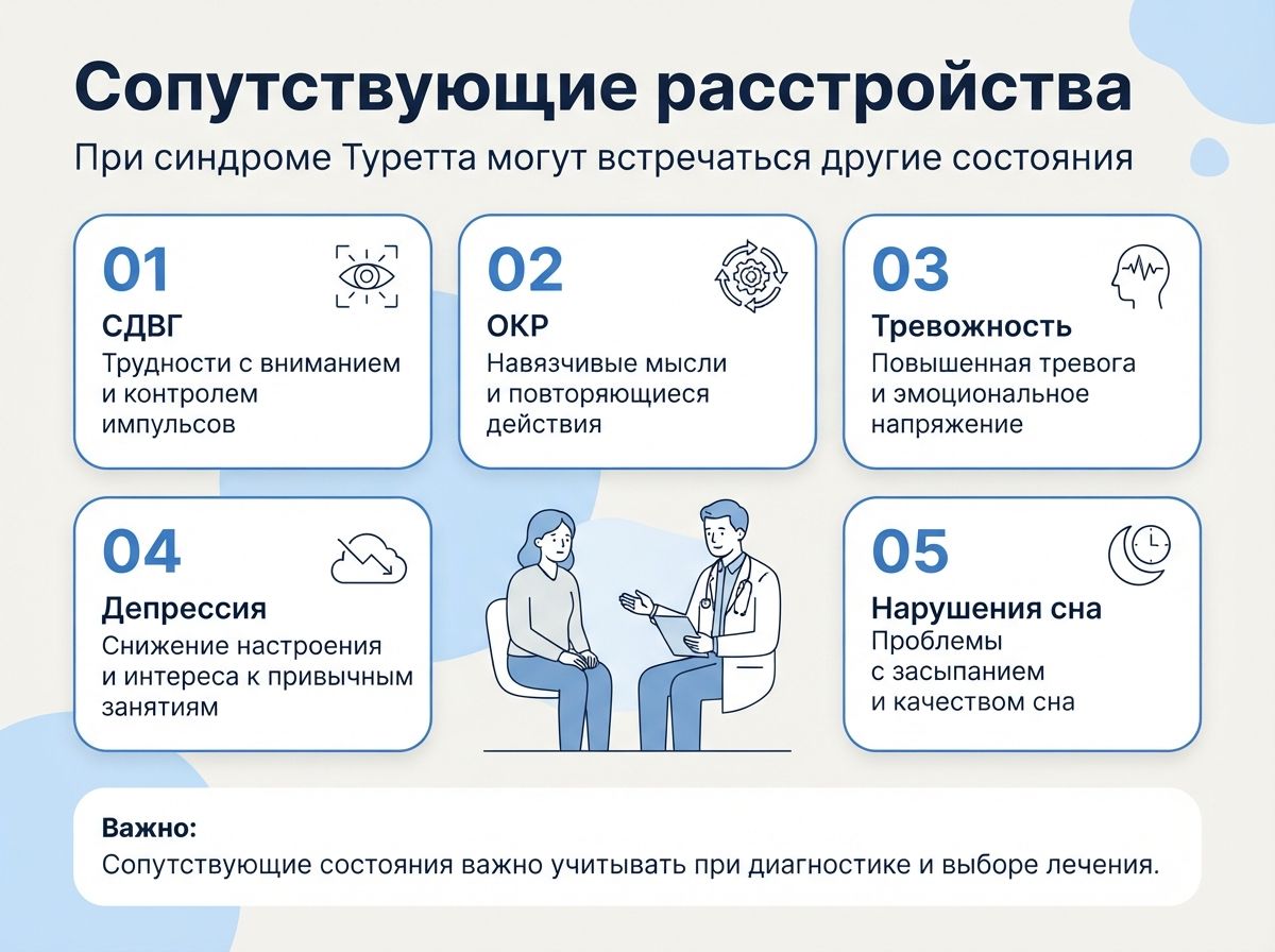 Лечение синдрома Туретта в Саянске инфографика