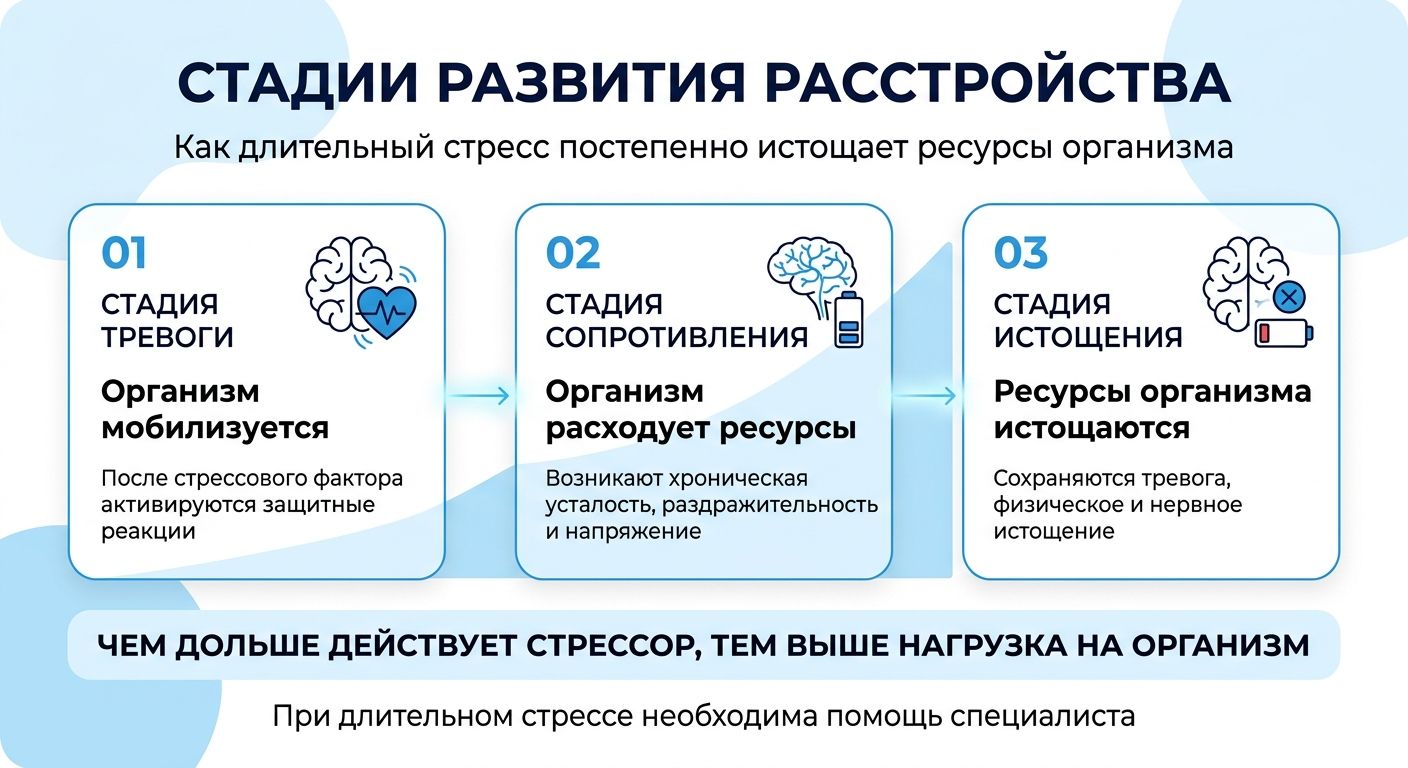 Лечение стресса в Саянске инфографика